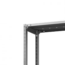 Стеллаж металлический ТСУ Универсал, 2500x760x500 мм. Полки: метал. перф. усил. 5 шт.